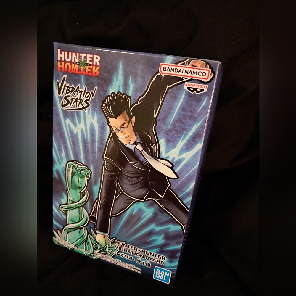 Hunter x Hunter Anime Leorio Vibration Stars Figure NIB Bandai Spirits HxH - Picture 3 of 6